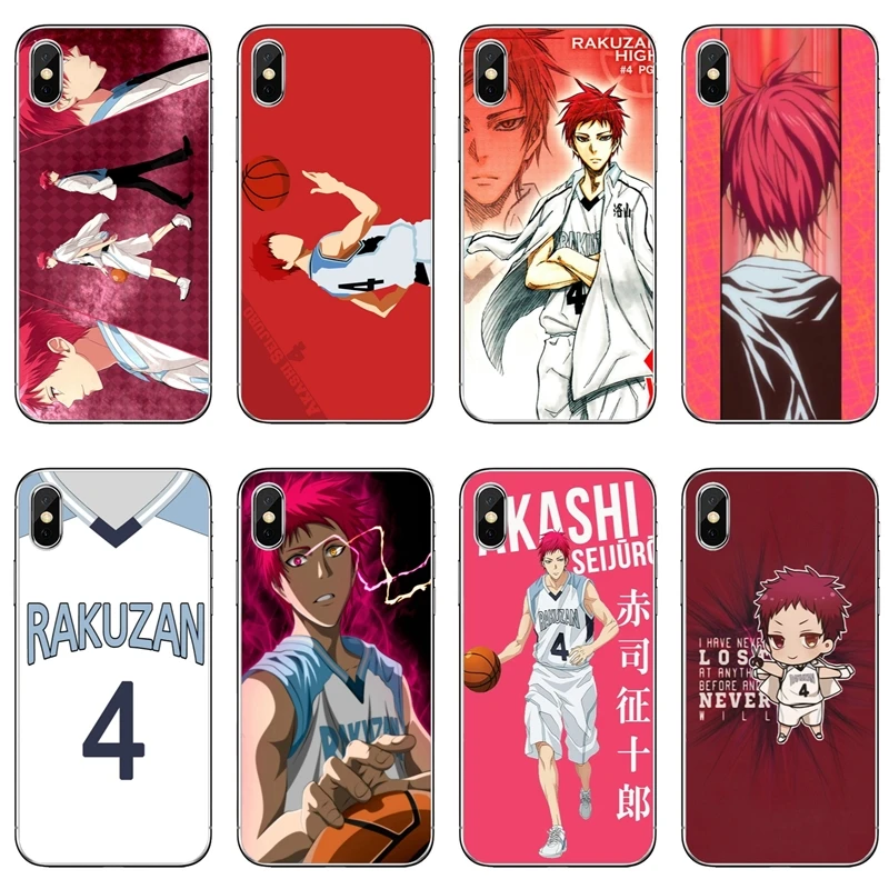 

soft phone case kuroko no basket Akashi anime For Xiaomi Redmi Note 7 6 5 5A 4 pro S2 5 plus 6A 4A 4x Pocophone F1