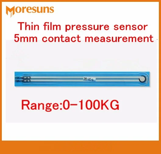 

Fast Free Ship Newest 2pcs/lot 0-100KG thin film pressure sensor 5mm contact measurement weighing sensor PVDF fsr