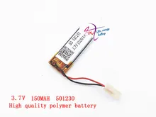 Liter energy battery 3.7v polymer lithium battery 501230 150MAH general remote control bluetooth battery wireless mouse