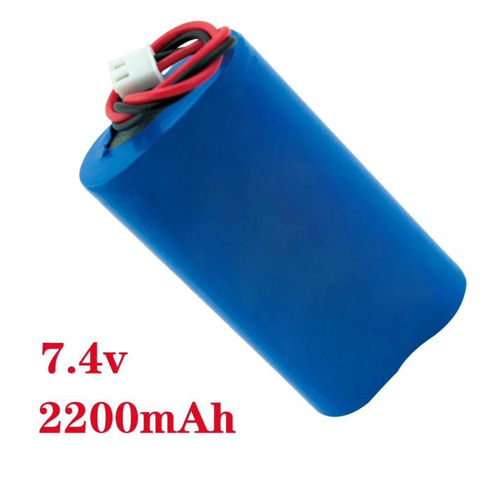 

China Manufacture Latest Lithium ion Battery 7.4v 2200mah for LED Lighting