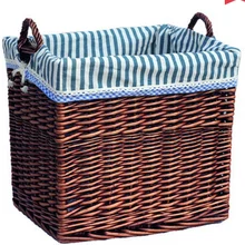 Новинка, ручная работа, плетение из прутьев, большой размер, органайзер для грязной одежды, коробки для хранения, 6 цветов