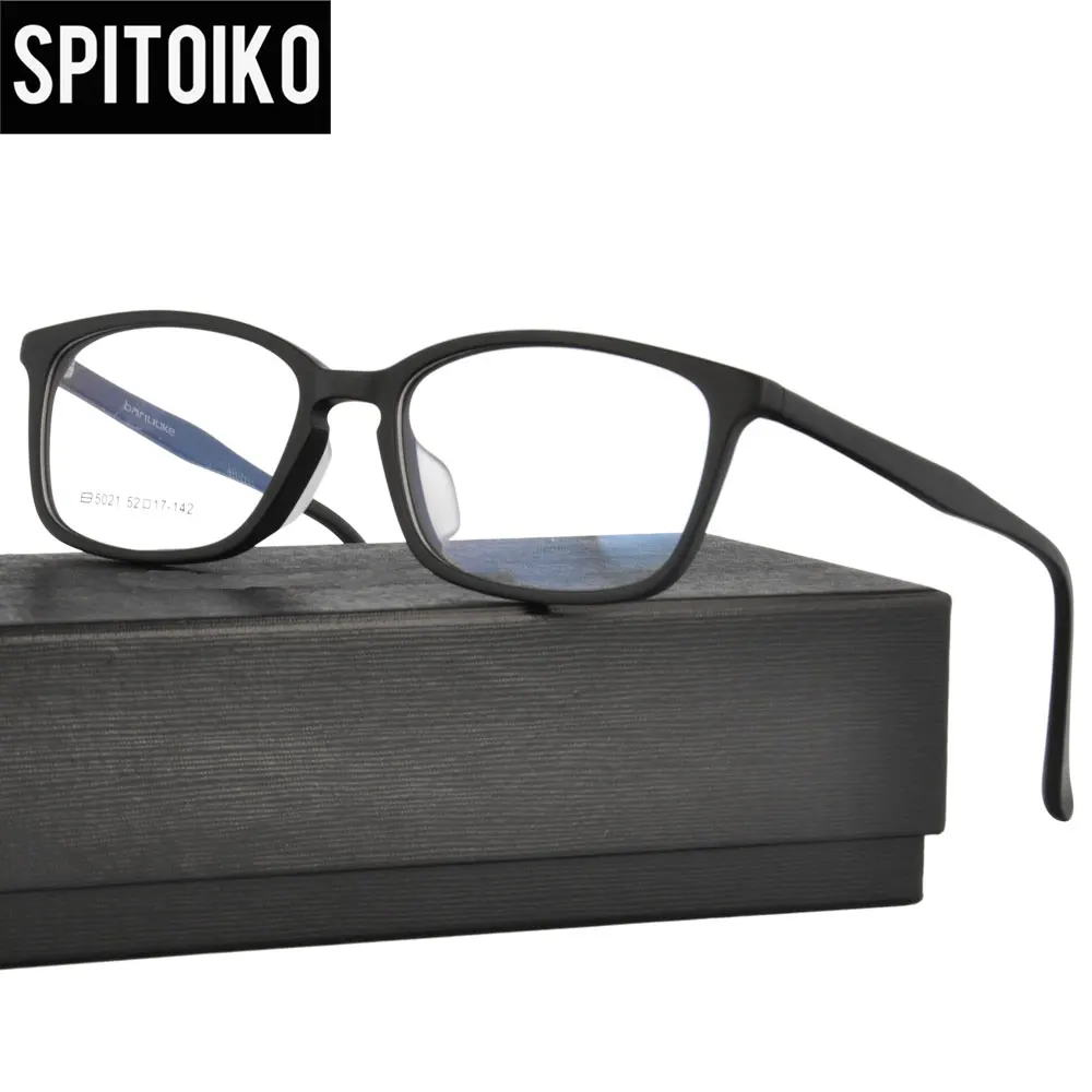 SPITOIKO Full Rim Acetate Optical Frame For Unisex Myopia Prescription Eyeglasses Spectacles 5021 | Аксессуары для одежды
