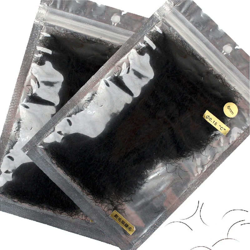 0.15C Черная мягкая норка ресницы наращивание ресниц макияж секс-продукты высокого качества накладные ресницы