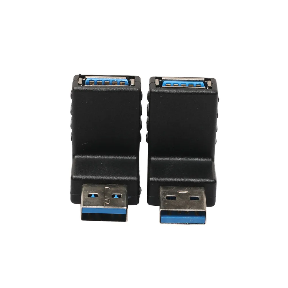 Overmal 2 шт USB 3 0 A штекер к женскому удлинительному кабелю 90 градусов правый угол