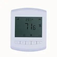 Беспроводной регистратор данных влажности 470 МГц измеритель влажности lora 433 МГц датчик температуры и влажности настенный Аккумулятор Сменный