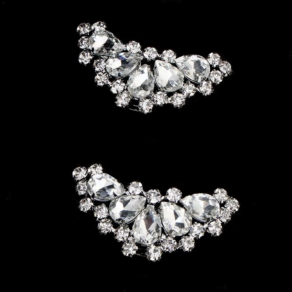 Metal Material Decorative Shoe Clips Bridal Wedding Elegant Shoes