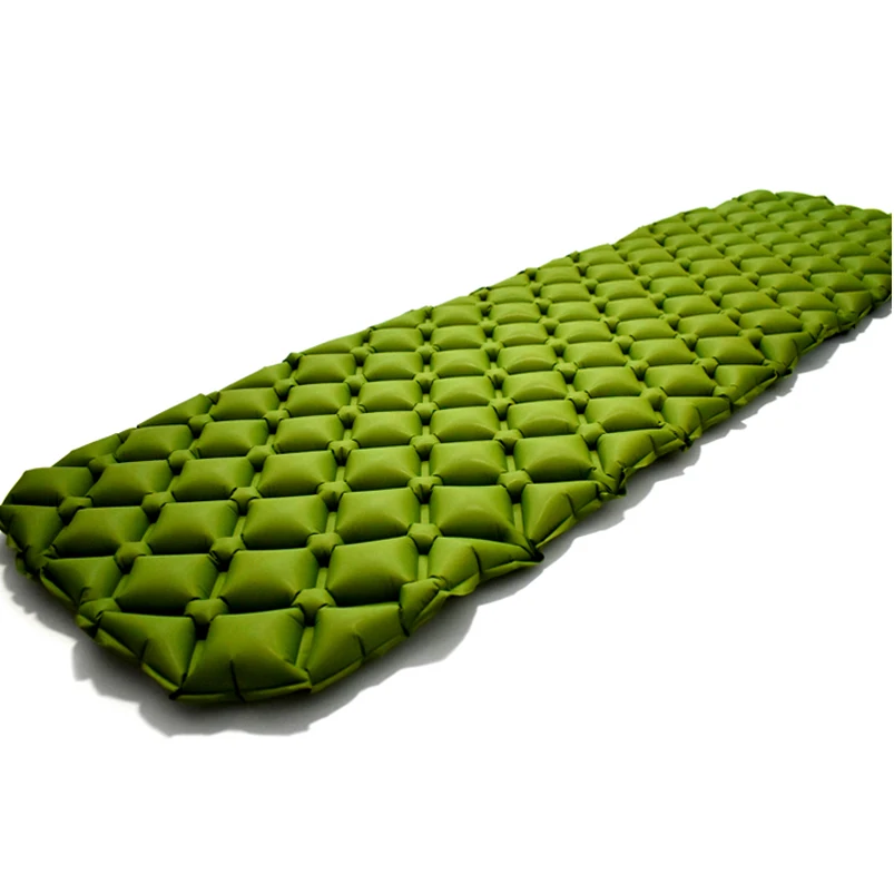 ONLY 450g Outdoor Inflatable Cushion Sleeping Bag Mat Fast Filling Air