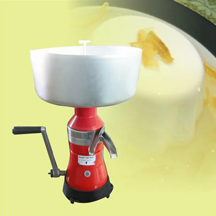 

1PC Hot sell Manual milk cream separator,Milk separator machine with Roller speed 9000 - 10000r/min