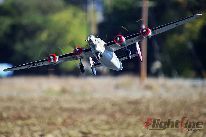 FREEWING B24 Liberator RC самолет pnp Flightline EPO