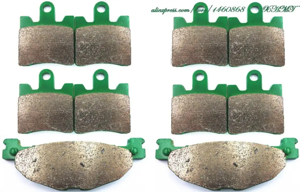 

Brake Shoe Pads Set For Yamaha Fjr1300 Fjr 1300 A (Abs - 4 Pad Front Caliper) 2006 &Up/ As (Abs - Electric Gearshift) 2006 &Up