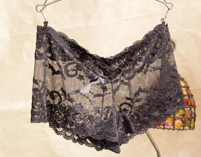 Women Panties SeamlessTransparent Sexy Lace Calcinha Women's Briefs Panty Underwear Women boyshorts M-XXXL5XL 2 (2)