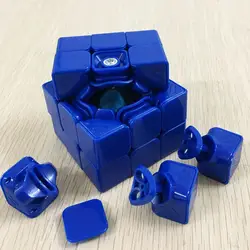 Fangshi 5,7 см Guangying 3x3x3 Speedcube синий ограниченная версия Magic Cube Puzzle Кубики развивающие специальные игрушки для детей