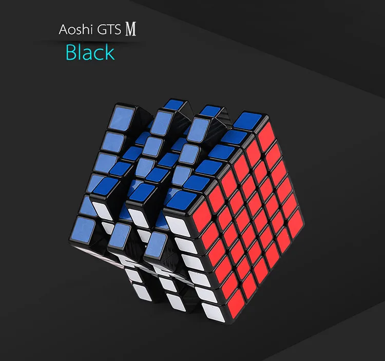 MoYu Aoshi GTS M 6x6x6 Магнитный GTSM магический скоростной куб головоломка профессиональная Магическая GTS 6 M 3x3 магнит Развивающие игрушки для детей