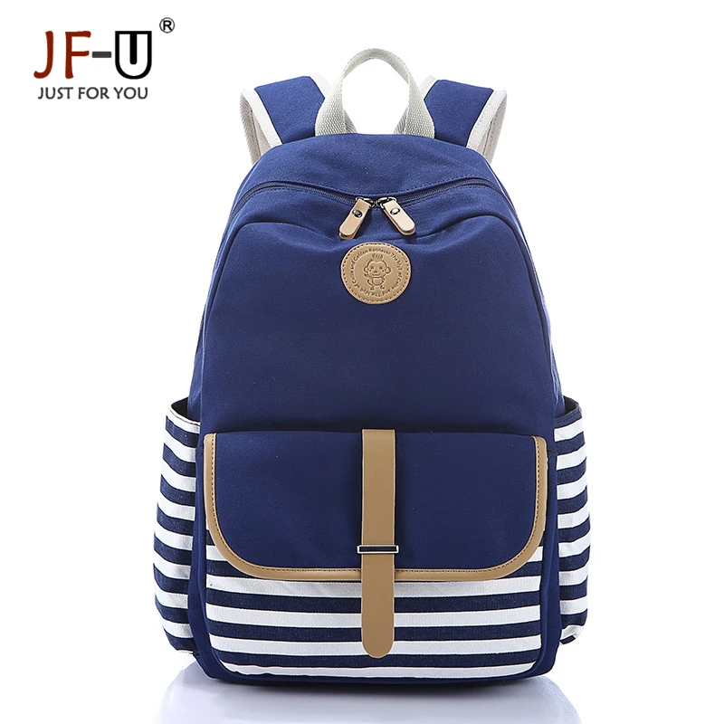 JF U Printing Backpack Cute School Bag Korean Style Kpop Rucksack Women