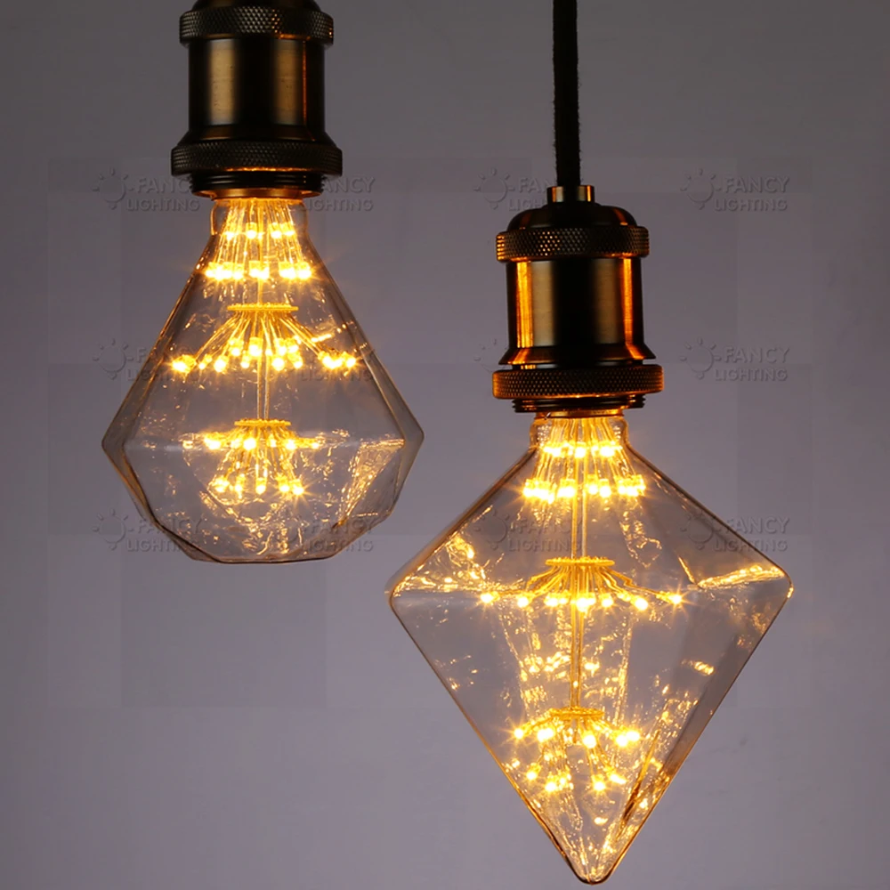 Bombilla de luz Led G95/G125 de E27 110 V 220 V regulable led decorativa lámpara para casa/sala de habitación/decoración dormitorio 3 W lámparas led Bombilla de luz Led G95/G125 de E27 110 V 220 V regulable led decorativa lámpara para casa/sala de habitación/decoración dormitorio 3 W lámparas led