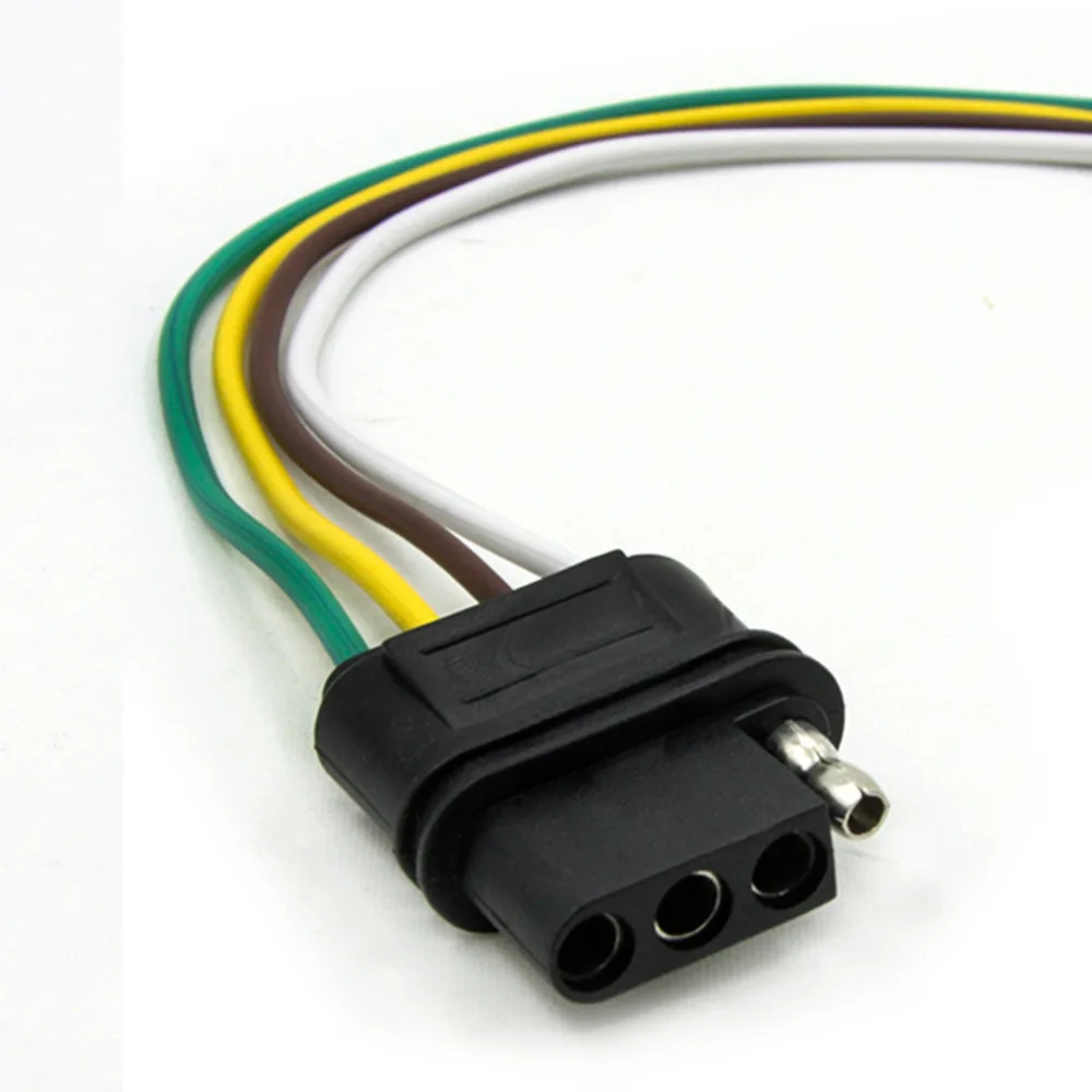 TIROL 4-Way плоский прицеп провода жгут расширение разъем с 36 дюймов Длина кабеля концевой разъем T24511b