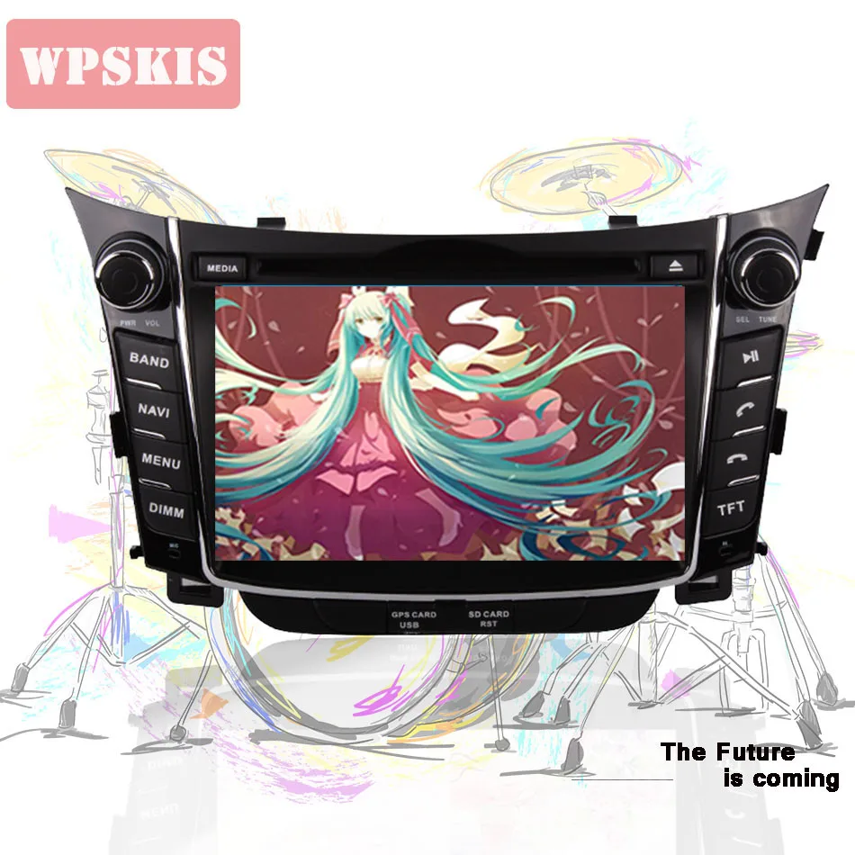 Discount 4G LTE 2Din 1024*600 8 core Android 9.0 4+64G car multimedia DVD player Radio GPS FOR Hyundai I30 2011 2012 2013 2014 2015 2016 4