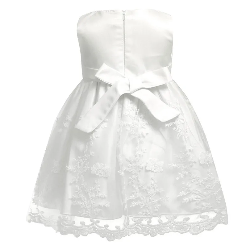 Платье для дня рождения белого цвета и слоновой кости Vestido Infantil Платья с