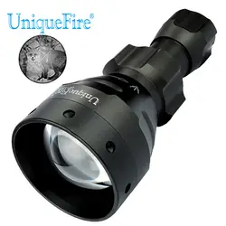 UniqueFire обновленная версия 1504 IR 850NM 4715 S фонарик высокое качество 3 режима зум фокус T67 лампы факел, ночное видение свет