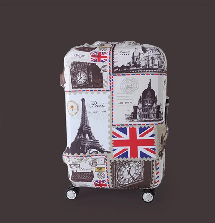 19 suitcase 32-32 suitcase mala capa elástica perfeitamente