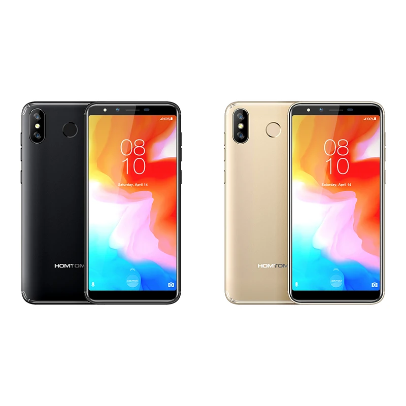 Original Global Version HOMTOM H5 3GB RAM 32GB ROM Quad Core Mobile Phone 5.7 inch GPS Fingerprint Face ID 4G FDD-LTE Smartphone