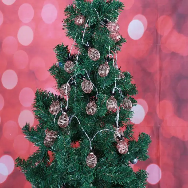 Ананасовая гирлянда 3 м водонепроницаемый светодиодный домашний наружное Рождественское украшение праздничные вечерние гирлянды