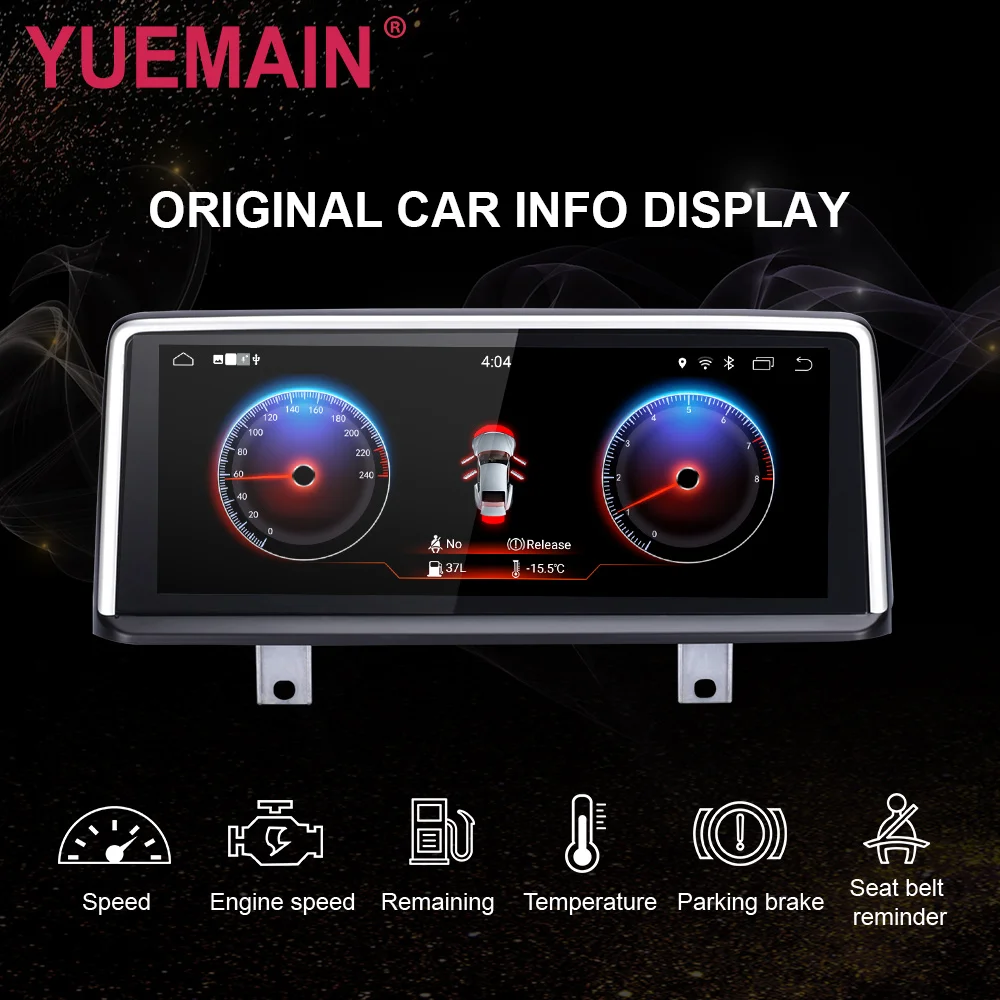 Radio de coche IPS para BMW F30/F31/F34/F20/F21/F32/F33/F36 original NBT sistema Android 7,1 autoradio gps de navegación multimedia