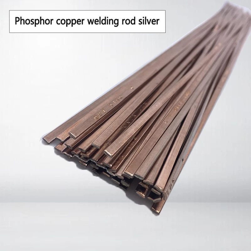 silver electrode low temperature copper welding rod BCu93P 10pc/bag/bccup Jammas 3.2X400X1.0mm flat welding rod Weight: 10pc 2 - silver electrode low temperature copper welding rod BCu93P 10pc/bag/bccup Jammas 3.2X400X1.0mm flat welding rod Weight: 10pc 2 -