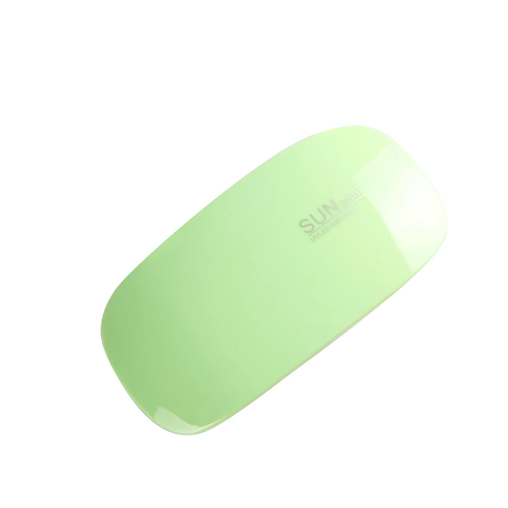 Sunmini лампа для ногтей Гель-лак для использования со светодиодной и УФ-лампой сушилка для маникюра USB Полировочная лампа аппарат для дизайна ногтей сушильная машина сушилка - Цвет: green