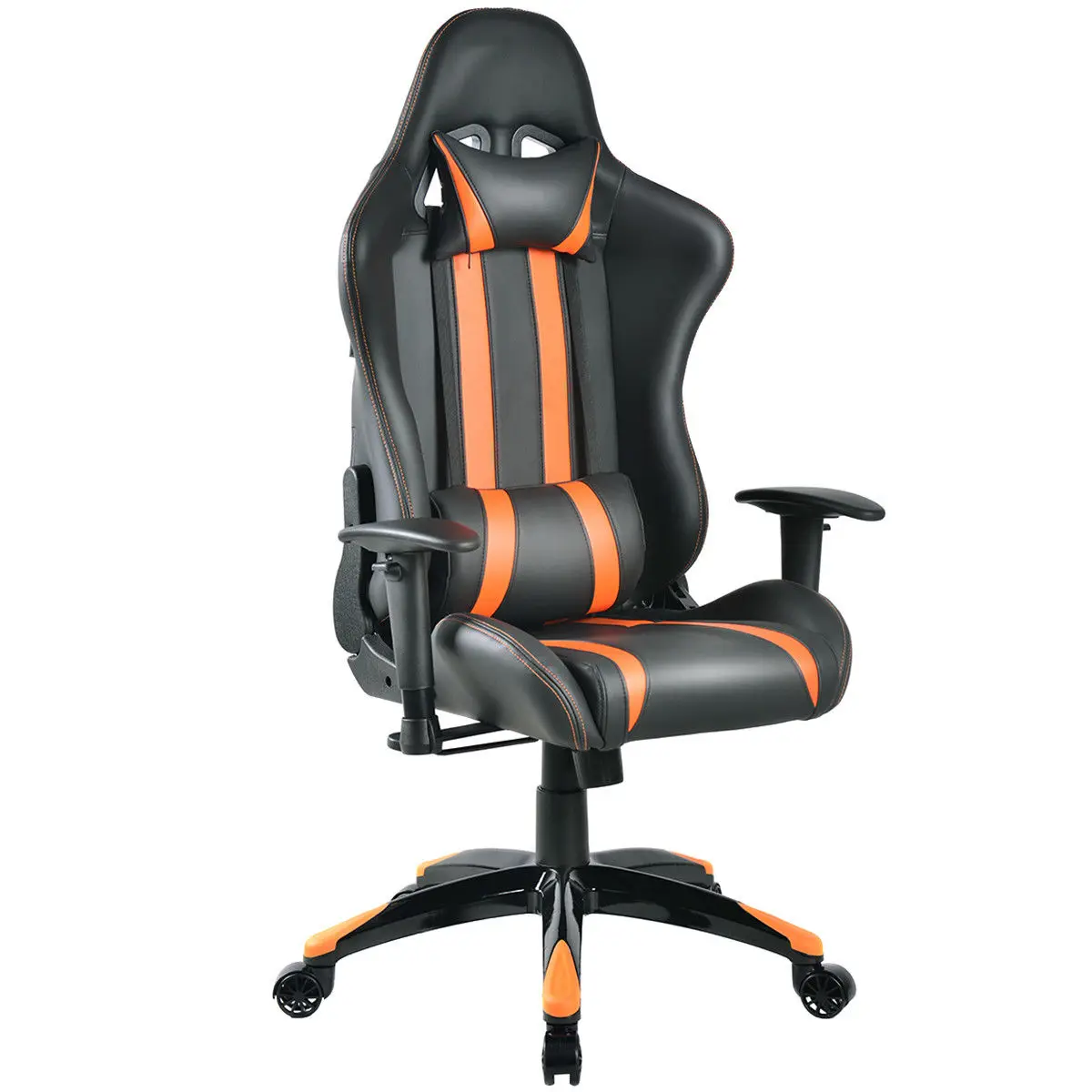 

Costway Racing High Back Reclining Gaming Chair Ergonomic Computer Desk Office Chair