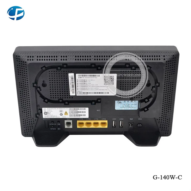 Подержанный GPON ONU для Alcatel Lucent Nokia G 140W C с 4GE + 1Pot WIFI английская версия ONT Epacket доставка 50 шт.|Детали устройств