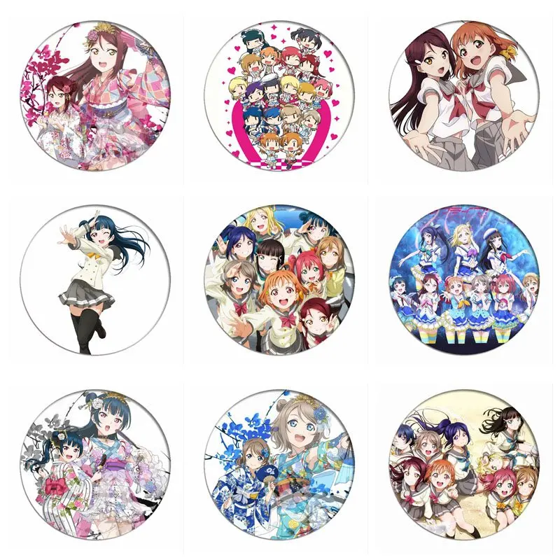 1 шт. Значки для косплея Love Live Sunshine LL Takami Chika брошь на булавке значок коллекции Tsushima