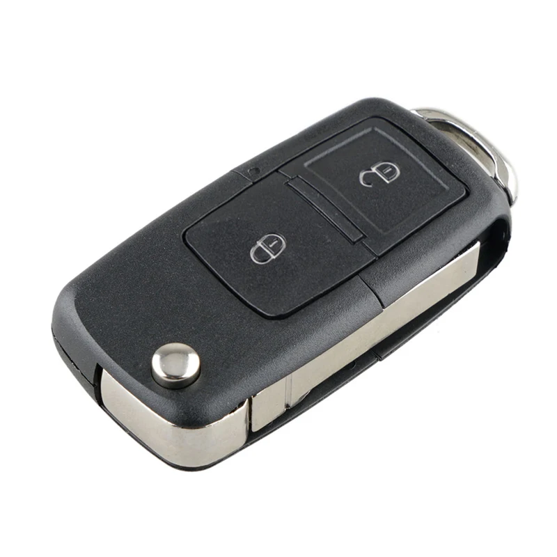 Dzanken 2 кнопки Romate Автомобильный ключ 433 МГц для SKODA Fabia excelente Octavia 2001 2009 и транспондер