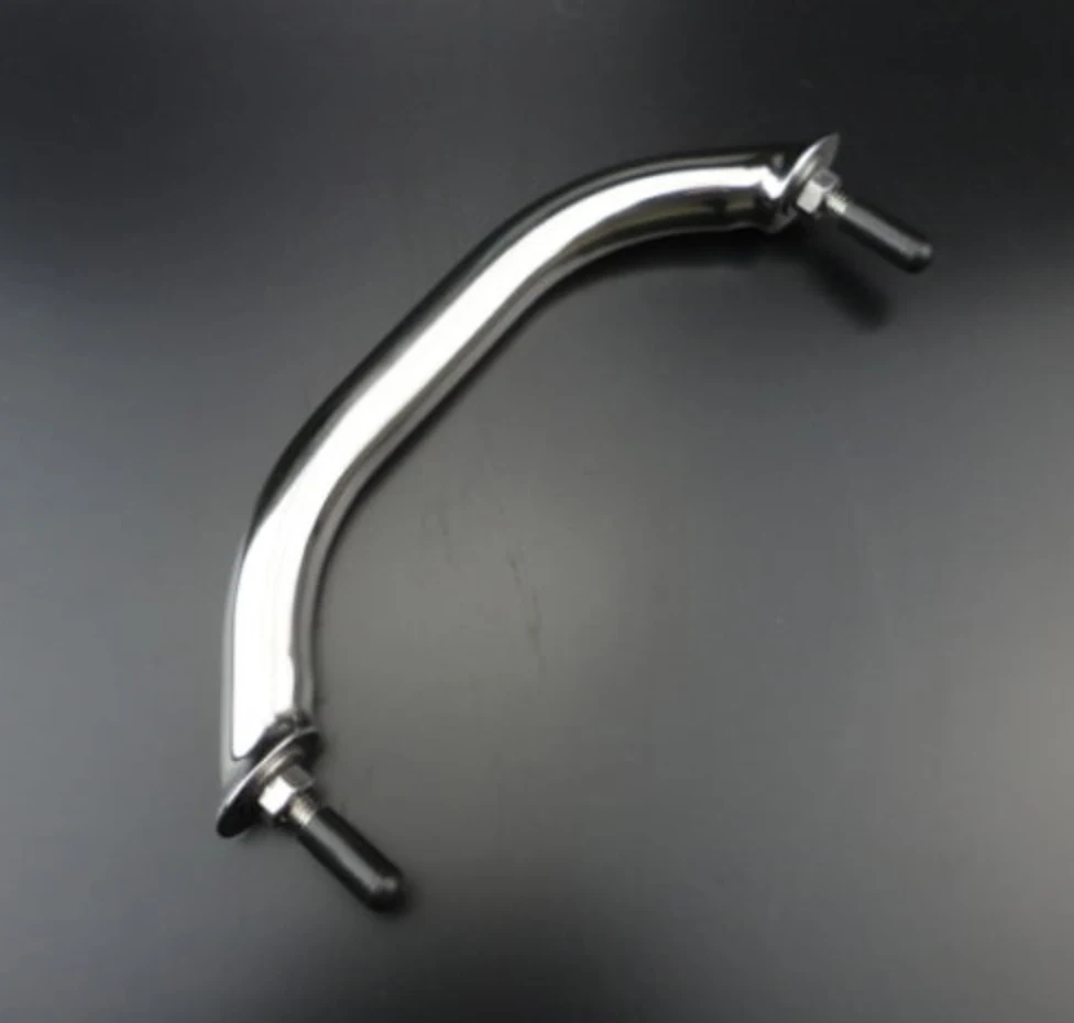 316 Stainless Steel 9'' Boat Polished Marine Grab Handle Handrail 228mm
