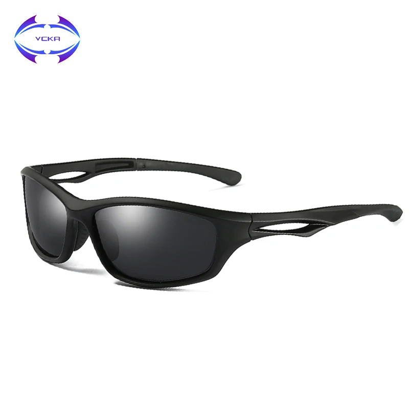 

VCKA Flexible TR90 Mens Sunglasses Polarized Sun glasses Driving Eyewear Accessories For Men oculos de sol masculino shades