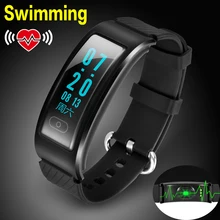3 Farben Schwimmen Bluetooth Smart Uhr Smartwatch Sport Fitness Uhr Armbanduhr Tragbare Geräte Für Android iOS Telefon