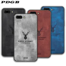 PDGB прочный чехол из ТПУ для Xiaomi mi 6 8 A1 A2 Lite 5X 6X Max 2 3 mi x 2s Note 3 Red mi 6A 6 Pro Чехол из ткани с рисунком оленя