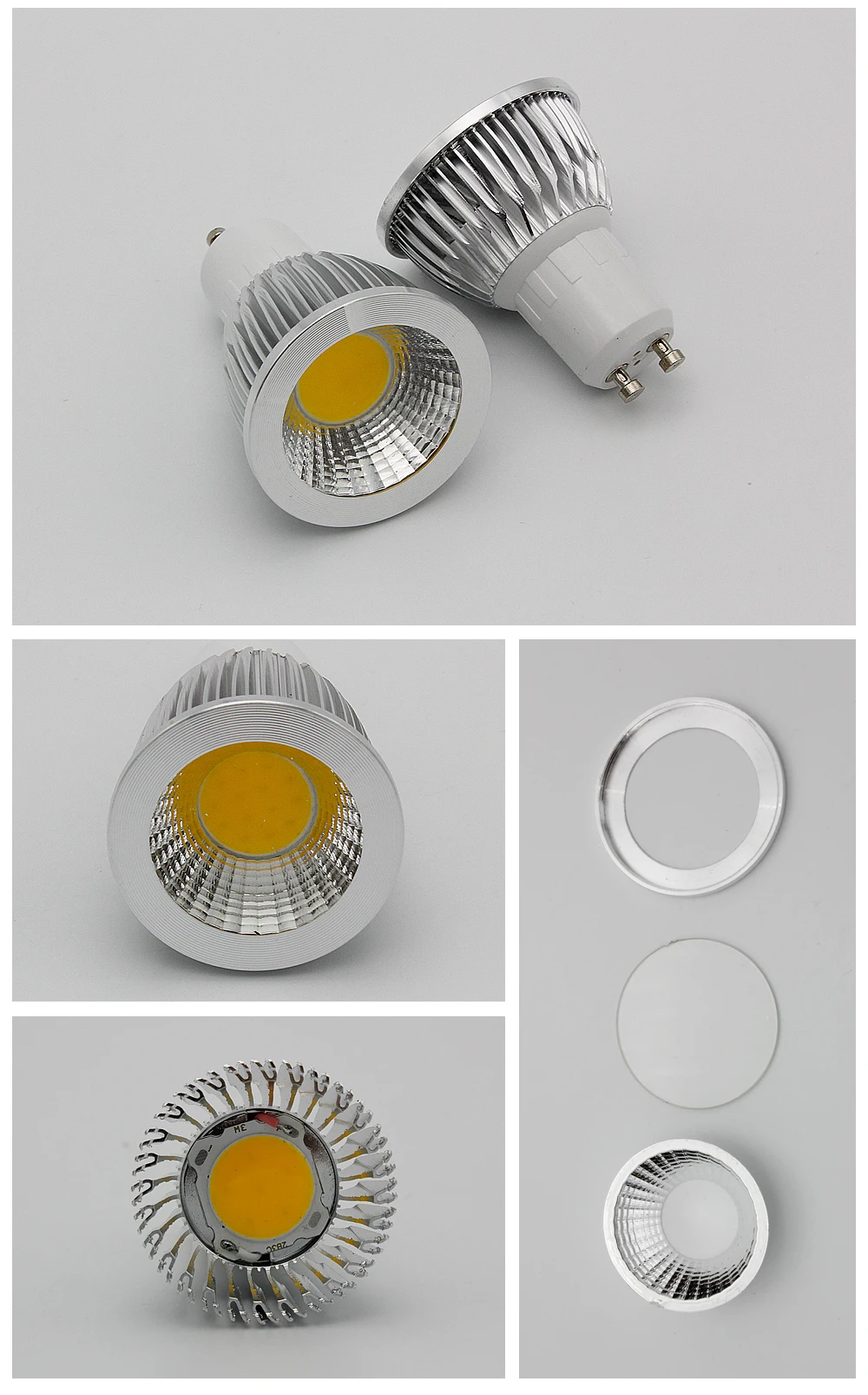 9 Вт 12 Вт 15 Вт GU10 светодиодный COB прожектор точечный регулируемый светильник Ламповые люстры Замена 30 Вт 40 Вт 50 Вт галогенная лампа AC 85-265 в
