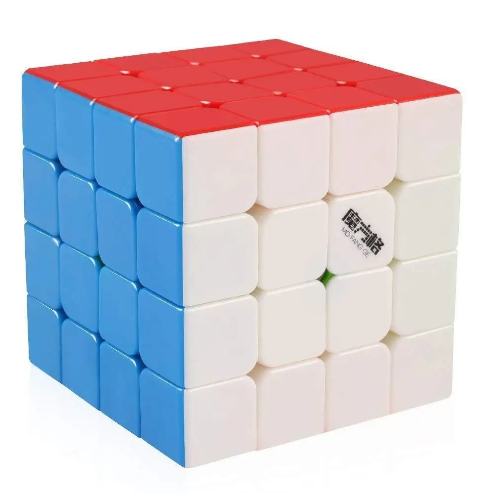 Qiyi Wuque Stickerless 4x4 скоростной куб 4x4x4 волшебный кубик головоломка 62 мм Поворотный