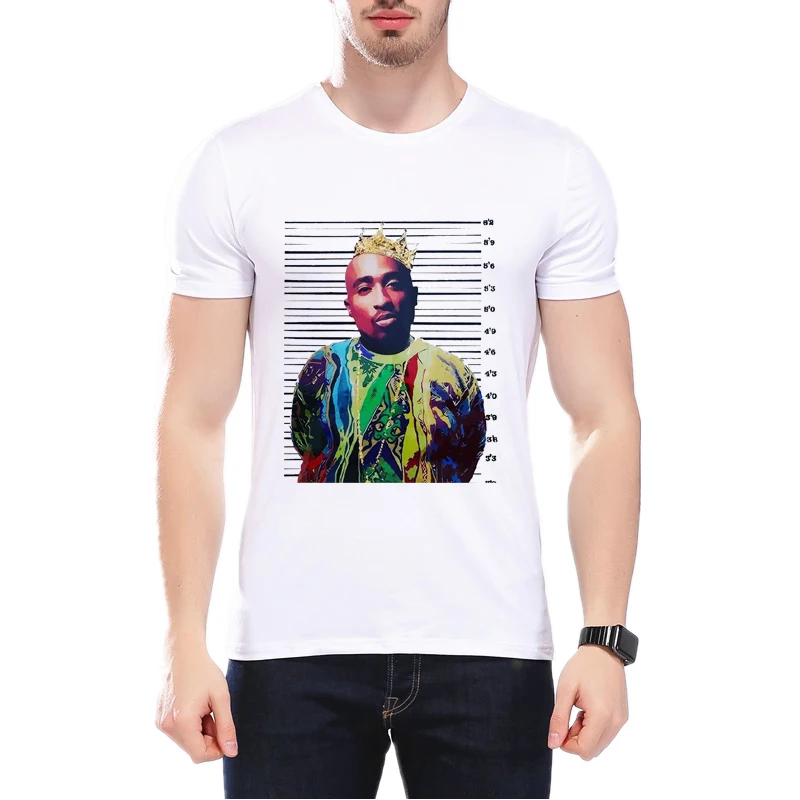 توباك 2pac رجل t قميص المتناثرة بلوزات الراب الروك المطبوعة قصيرة الأكمام الزى قمزة بارد لياقة الزى L9J76 توباك 2pac رجل t قميص المتناثرة بلوزات الراب الروك المطبوعة قصيرة الأكمام الزى قمزة بارد لياقة الزى L9J76