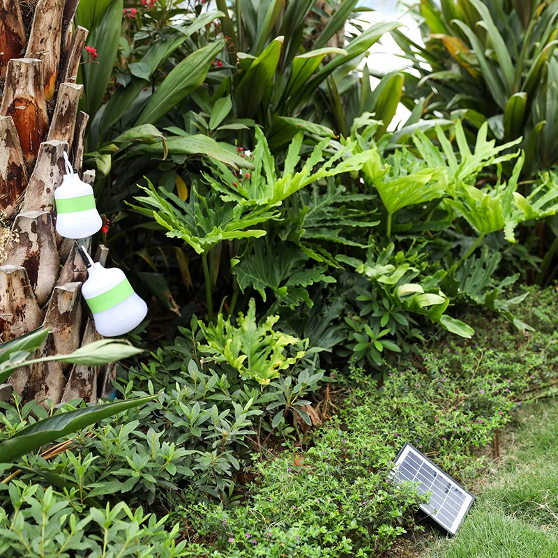 

solar lights indoor solar powered led bulb with adapter outdoor waterproof lights emergency bulbs
