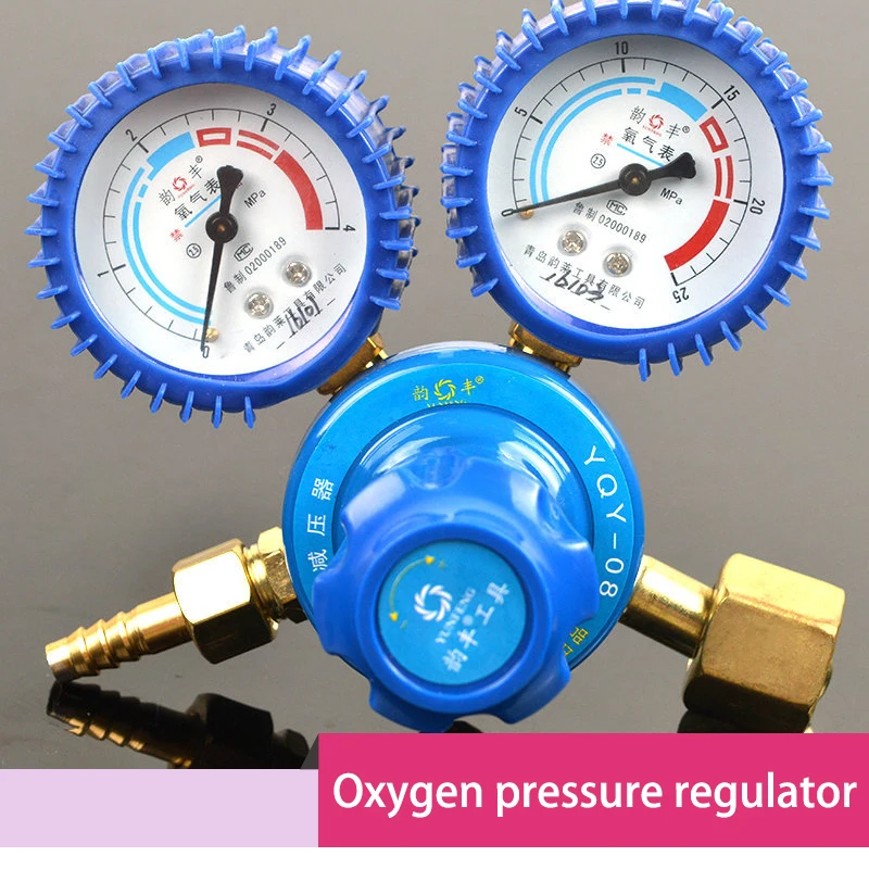 

G5/8'' shockproof oxygen pressure regulator gas cylinder pressure gauge