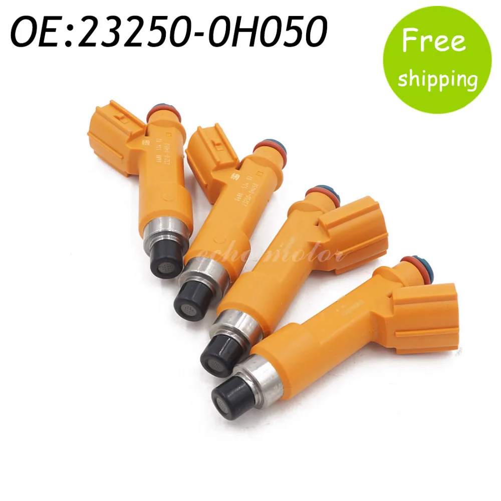 4PCS 23250 0H050 Fuel Injector For Toyota Camry Highlander RAV4 Solara