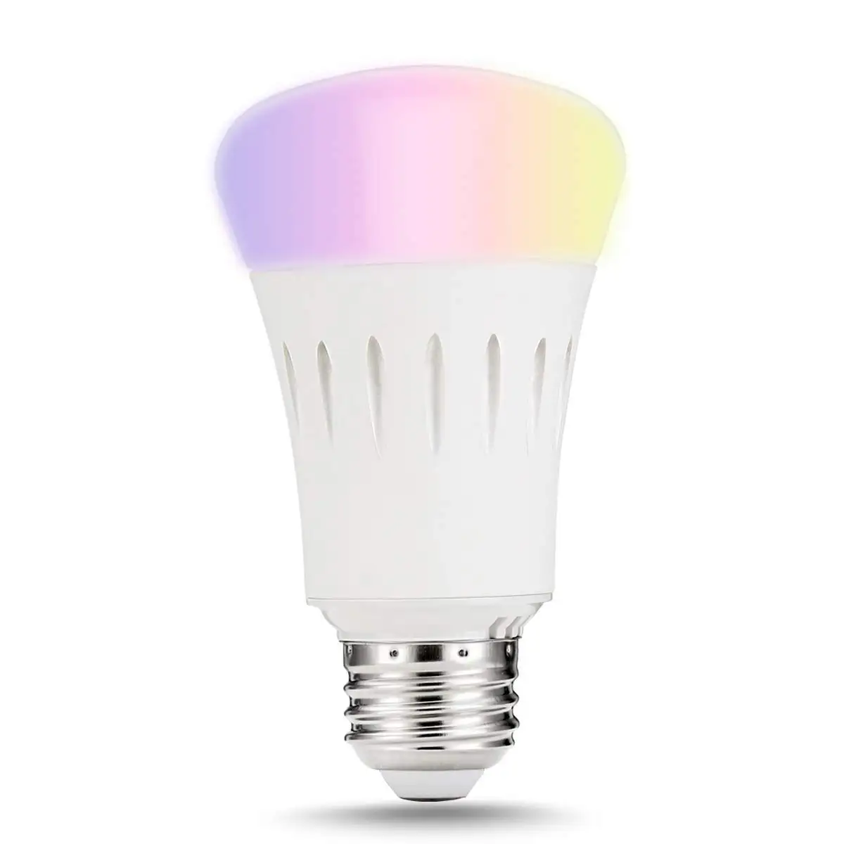 

Smart LED Bulb WiFi Light Multicolored E26 LED Lamp A19 Dimmable 60W Equivalent(9W) Daylight Home Lighting Compatible with Alexa