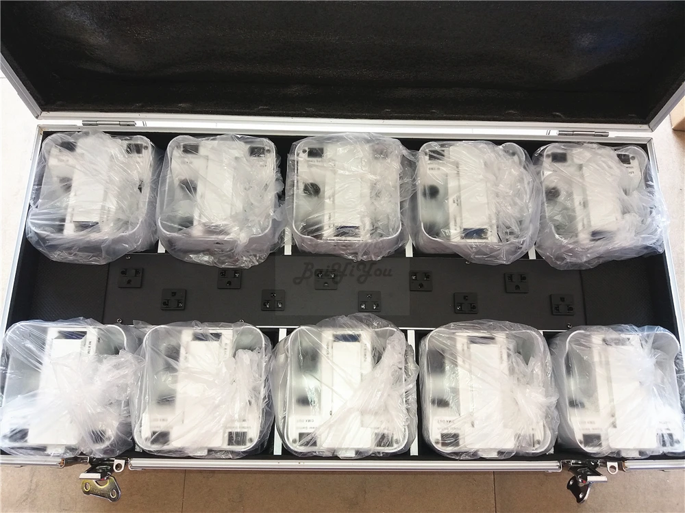 6x18w Battery PAR 17