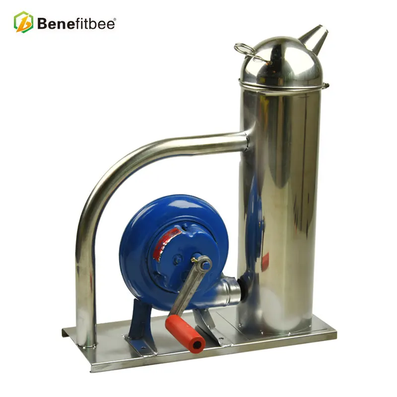 

BENEFITBEE Hand-Cranked Bee Smoker New Bee keeping Equipment Beekeeping Smoker for Beekeeper Bee Tools Accessories Big Smoker