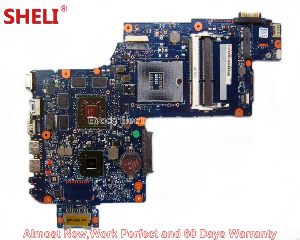 SHELI H000038250 Laptop Motherboard For Toshiba Satellite C870 C875 L870 L875 PLF/PLR/CSF/CSR SLJ8E HM76 HD 7670M 216-0833000 SHELI H000038250 Laptop Motherboard For Toshiba Satellite C870 C875 L870 L875 PLF/PLR/CSF/CSR SLJ8E HM76 HD 7670M 216-0833000