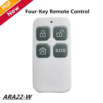 

Dahua Four Key Remote Control ARA22-W Arm Stay arm Disarm SOS LED indicator 433MHz 868MHz Intercom Accessory