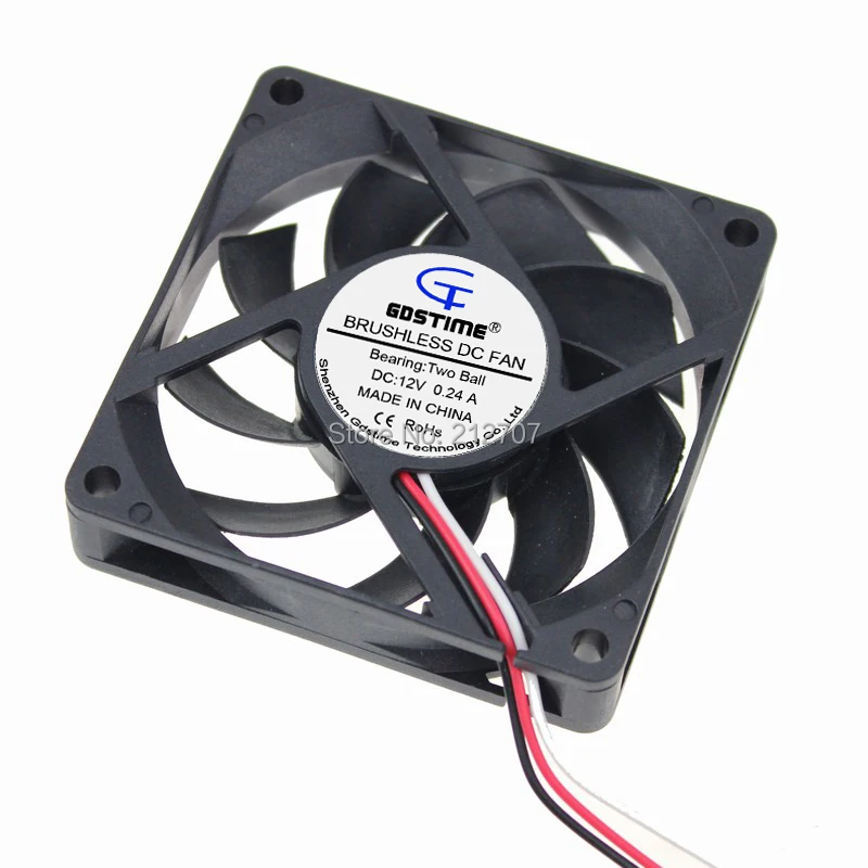 70mm ball bearing fan 2