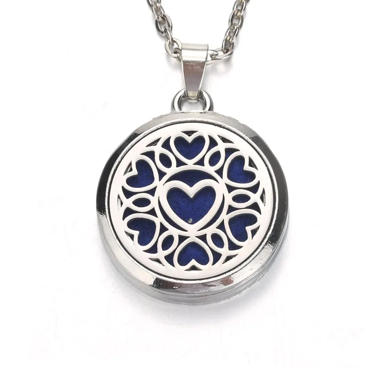 Buy Silver Heart shape Aroma Diffuser